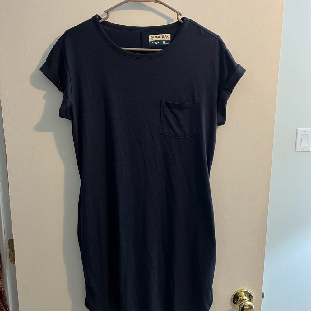 Magellan Outdoors Navy Mini Dress